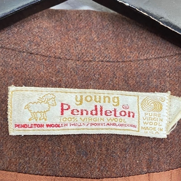 PENDLETON Young 100% Virgin Wool Blazer Small - Picture 5 of 9